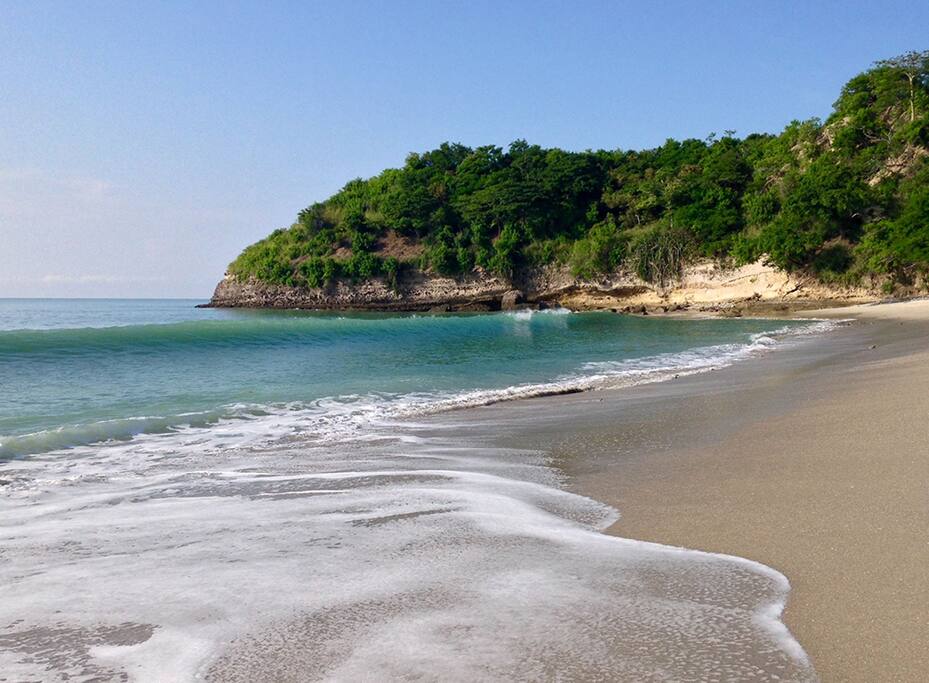 Sand Beaches and Blue Waters