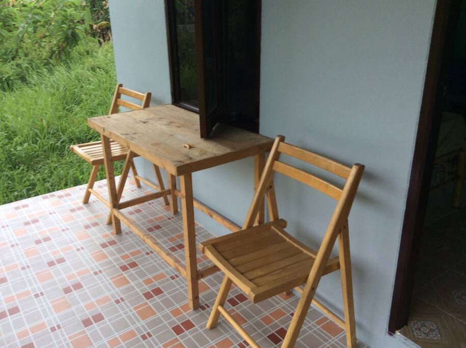 Balcony for relax