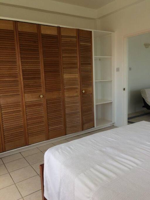bedroom with cupboards