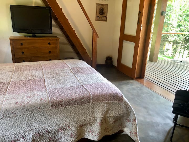 Habitaciones con acceso directo a la terraza de 100 m2