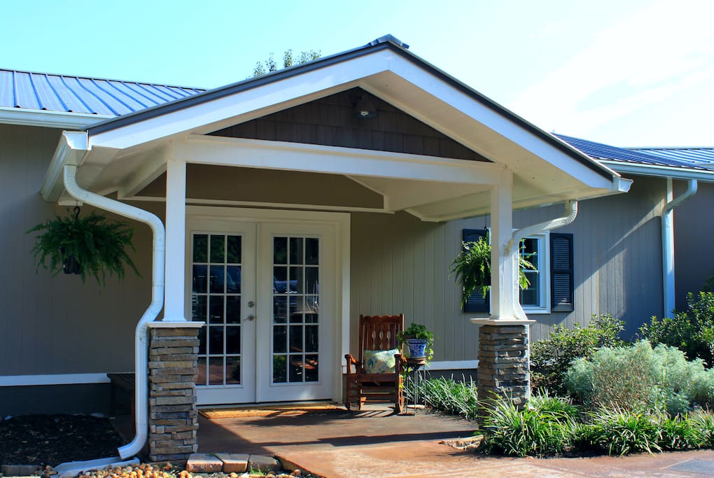 Porch facing street side