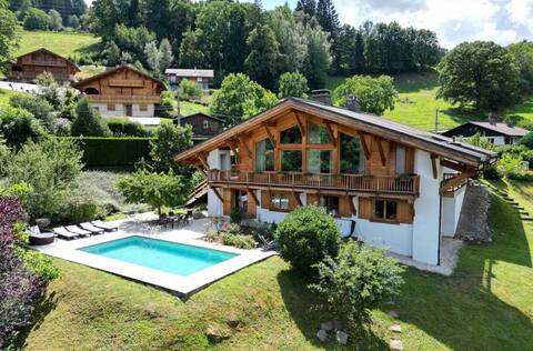 Luxury Chalet near Megeve/Chamonix, pool / spa