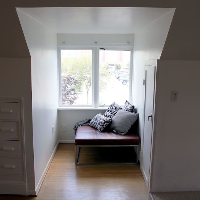 Cosy reading nook!