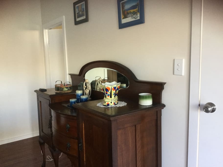 Antique Sideboard in Dining Area