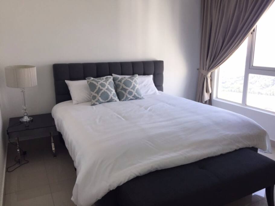 Master bedroom King size bed
