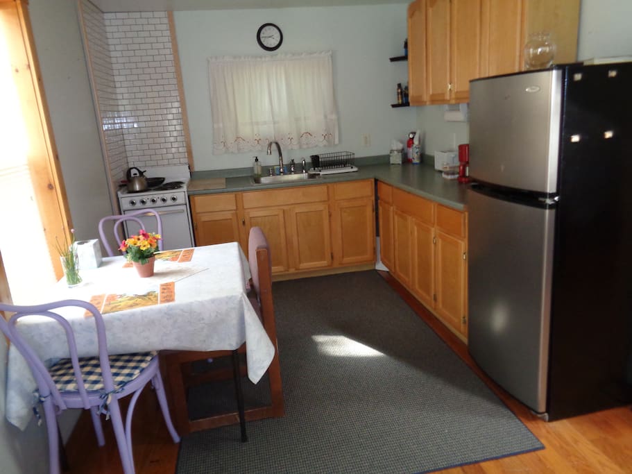 Kitchen with dining area