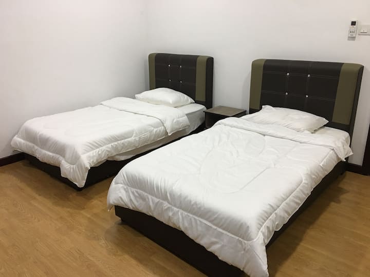 Room 3 - Super single beds