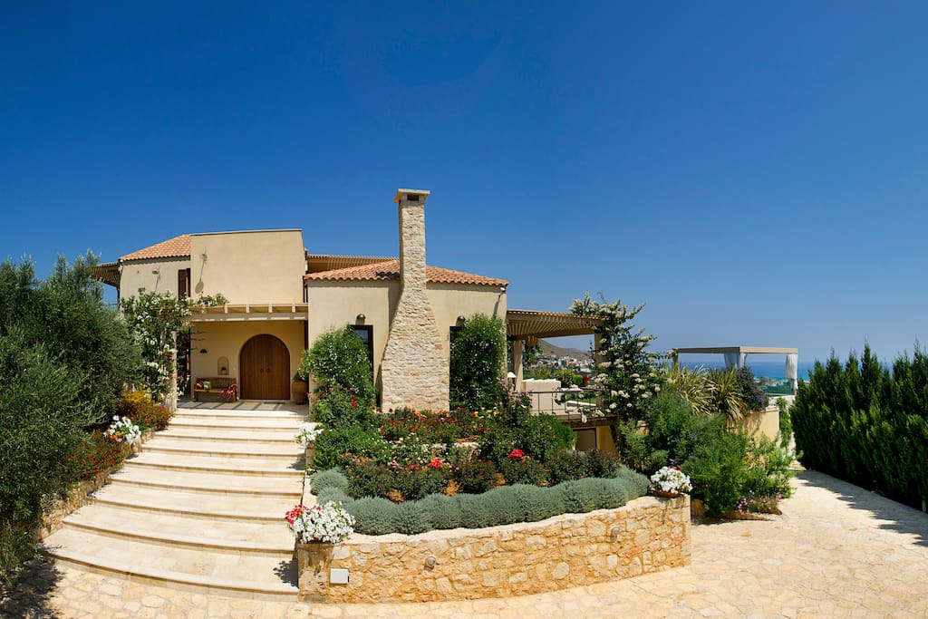 The villa