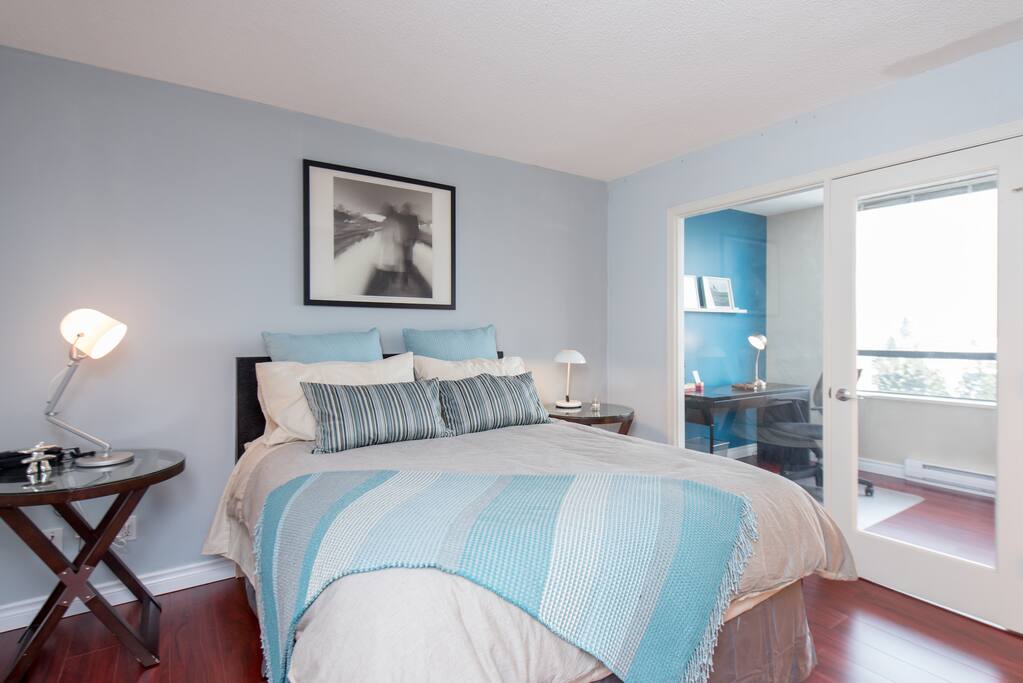 Queen-size bed
