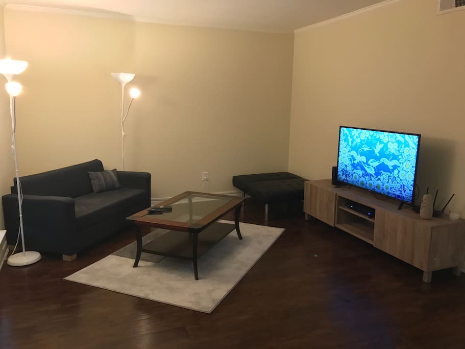 Shared living room with HD cable TV and Netflix available