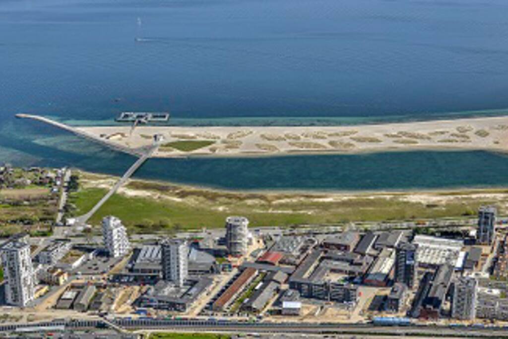 View of the area and beach.