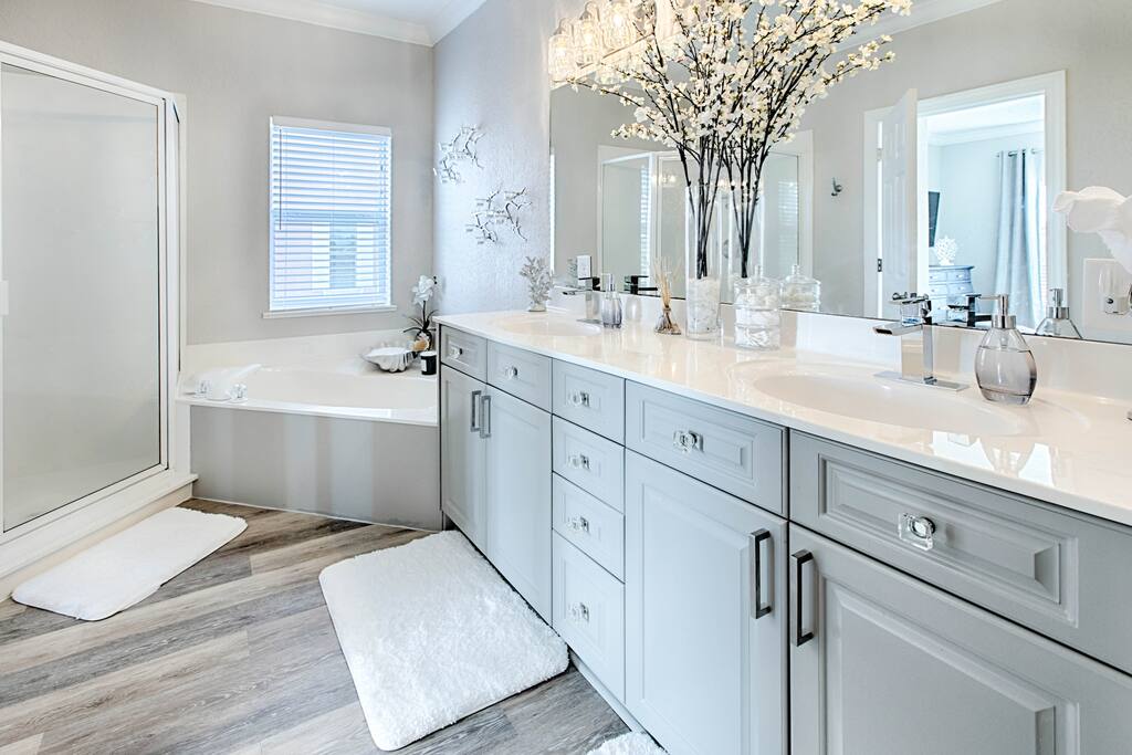 Master bathroom