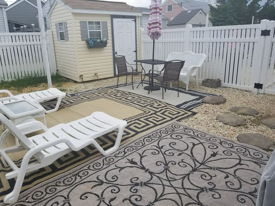 Private yard