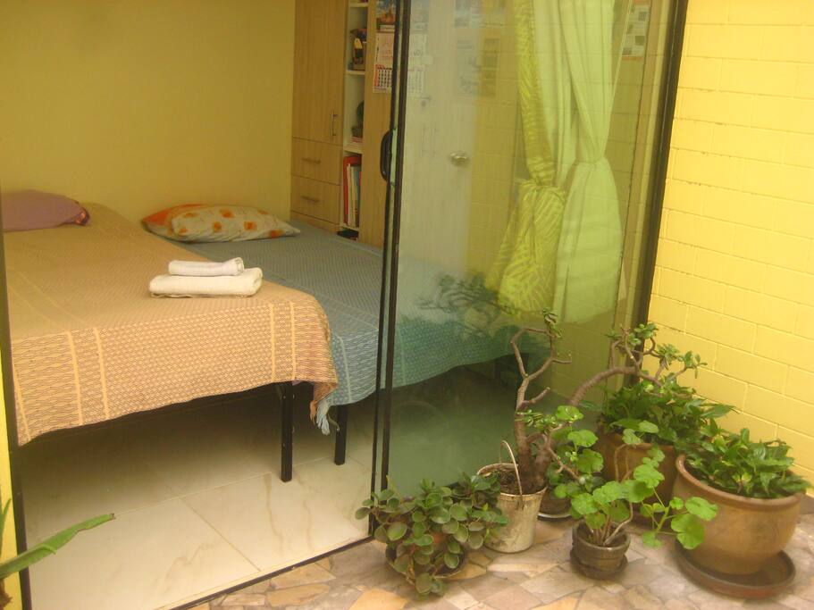 Bedroom with two beds size 1 1/2