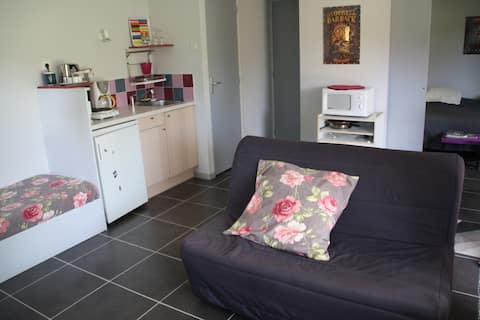 Top Airbnb: Studio 5 minutes from the center of Bourges à Cher