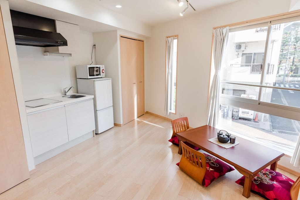 Traditional Japanese mixed with modern architecture