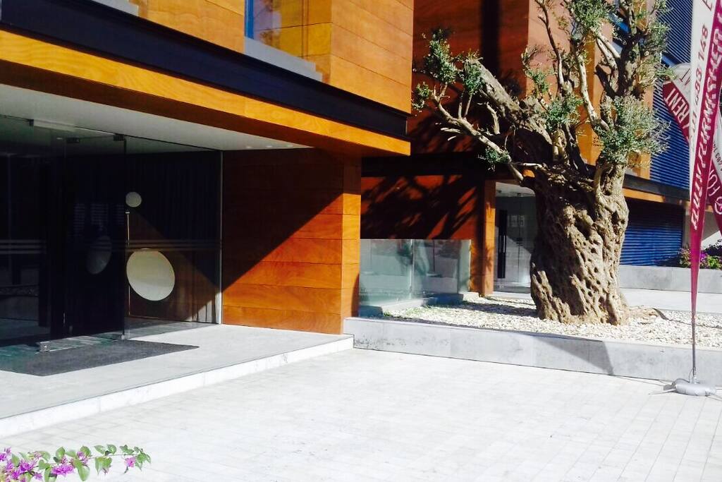 Building entrance
