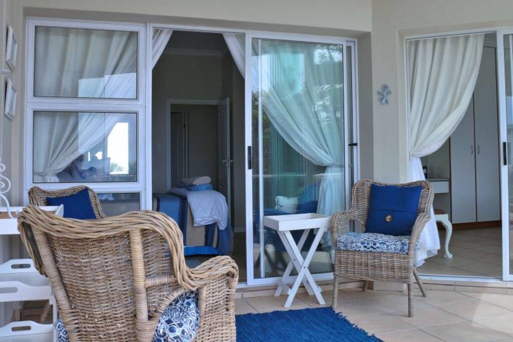 Cosy corner for sundowners,