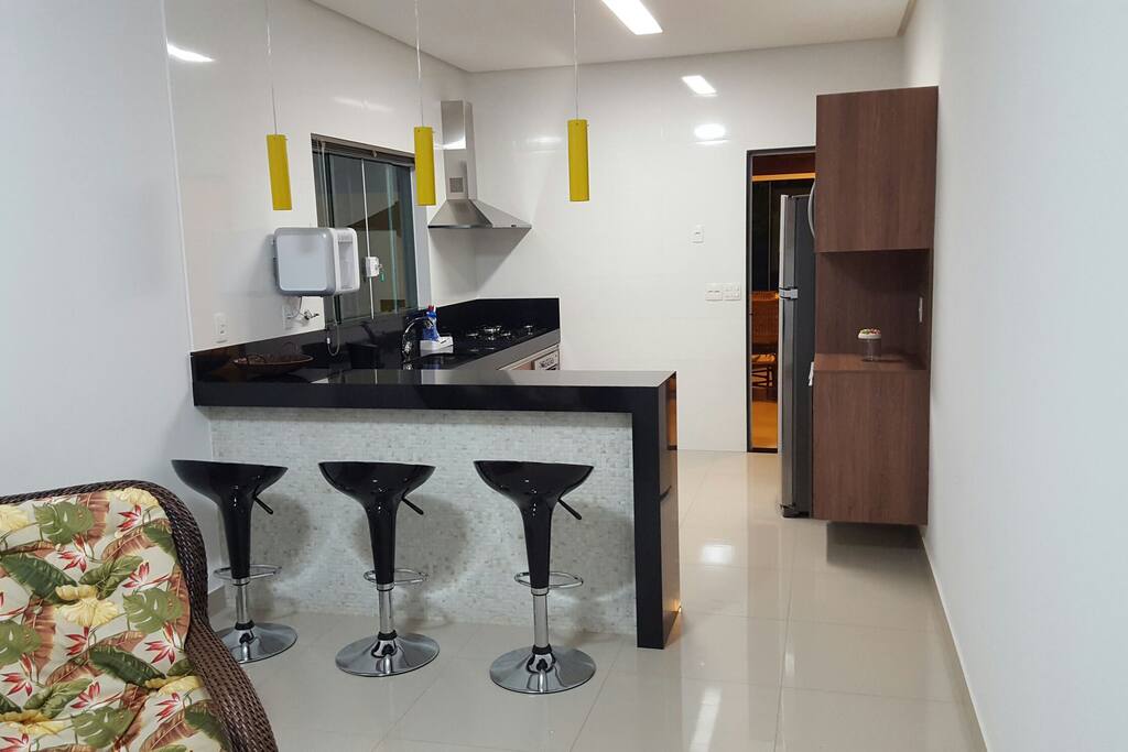 Cozinha toda equipada!