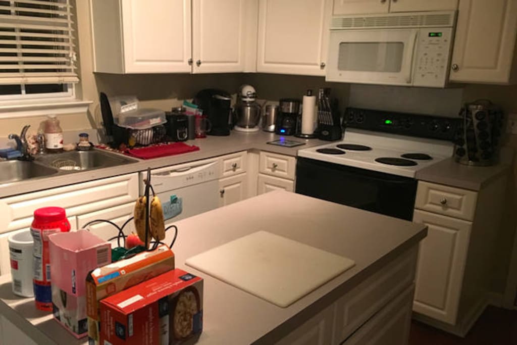 Fully stocked kitchen with just about any appliance you could need!