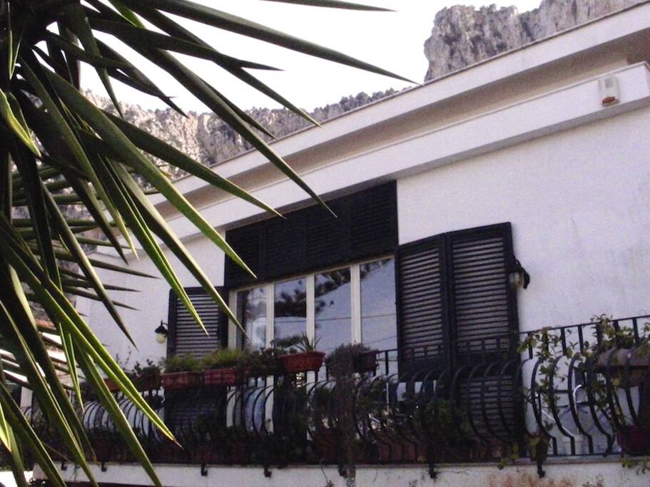 La terrazza dove fare colazione