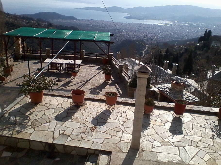 VIEW FROM THE MAIN ENTRANCE
