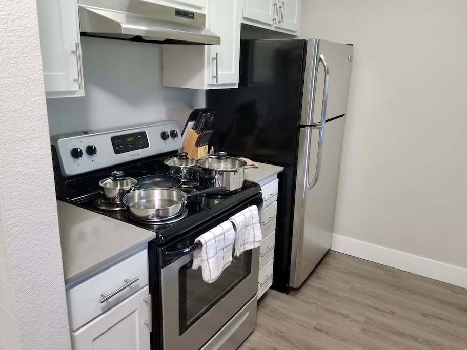 stocked kitchen