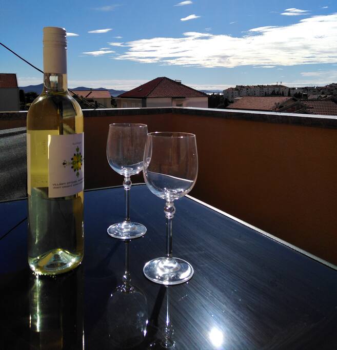 Balcony with the view