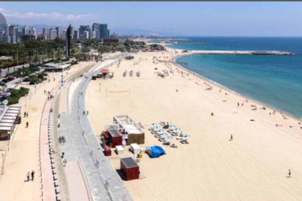 Playa nova Icària bogatell