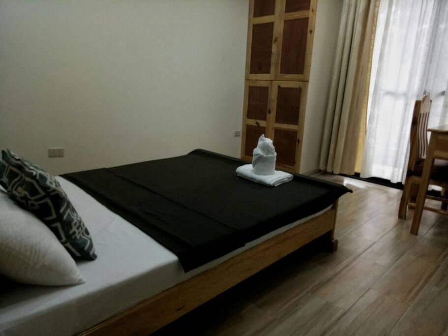 A private bedroom with its own toilet and bath good for 2 persons