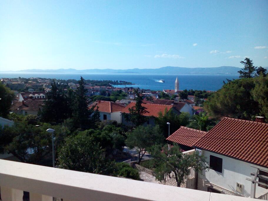 View from the balcony