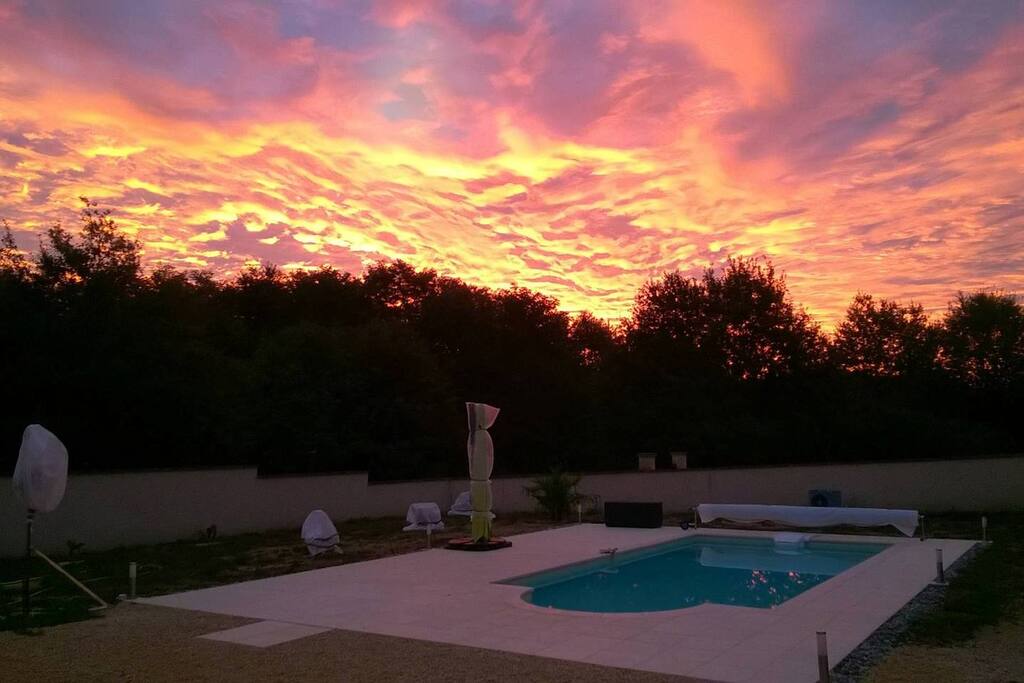 Un levé de soleil unique !