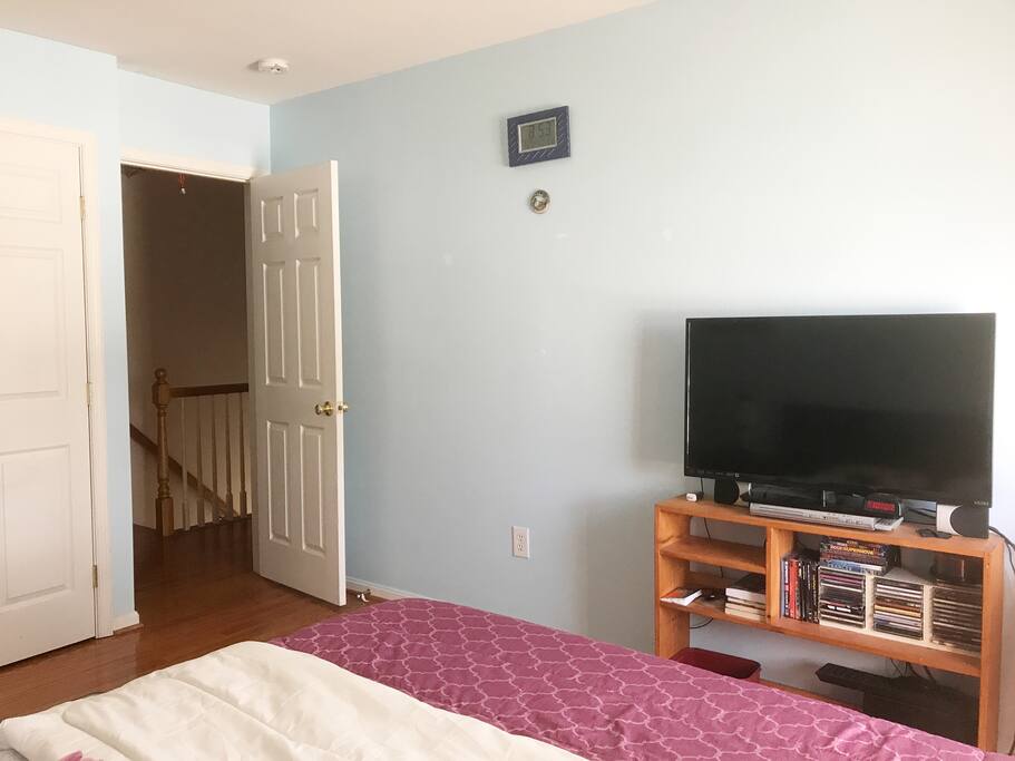 Bed room, TV, Alexa
