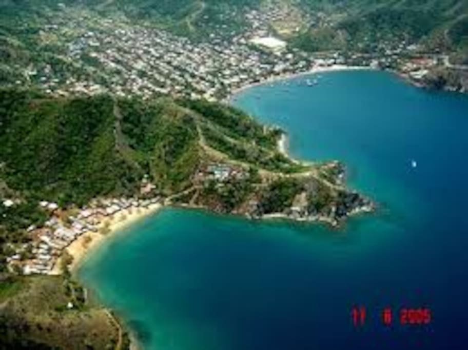 Paisaje de Taganga y Playa Grande