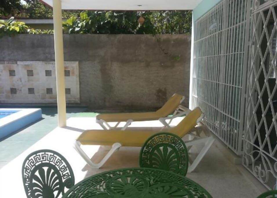 Pool area