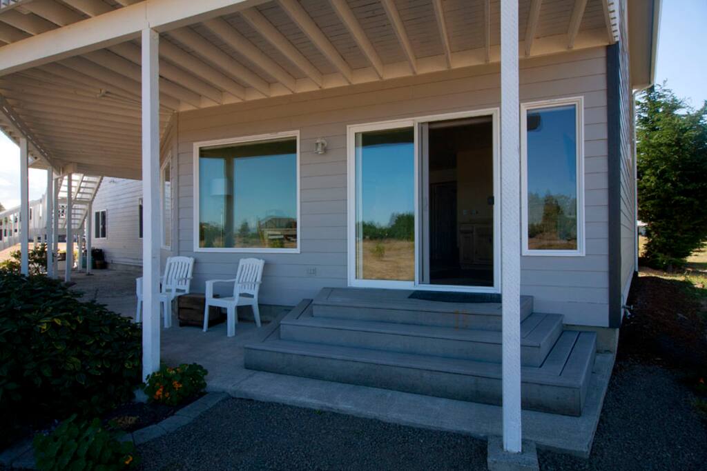 Private entry for the convenience of our guests.