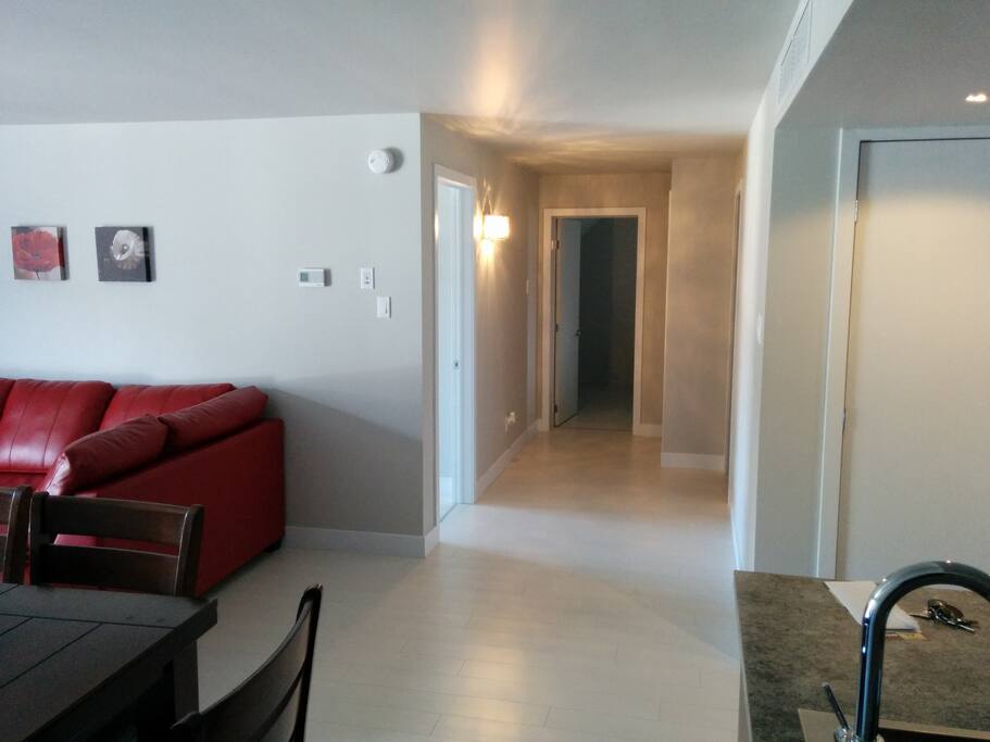 accès aux chambres