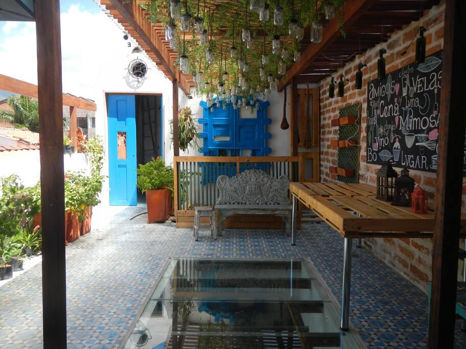 Una pergola donde podras apreciar las montañas de mi ciudad y disfrutar del paisaje