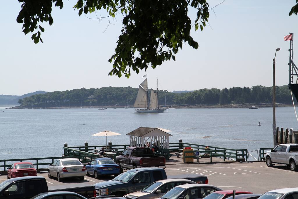 Views from public town dock