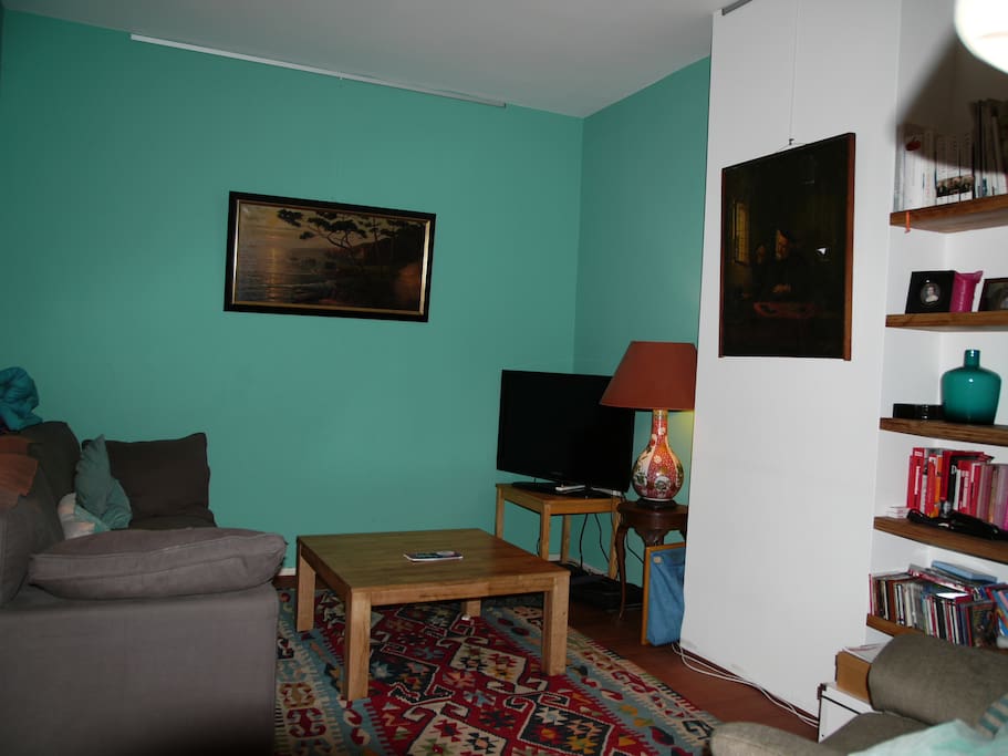 Living room with TV