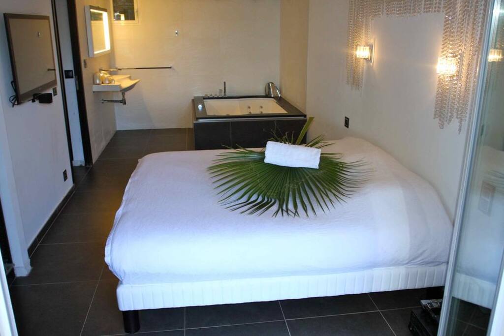 Bedroom with Jacuzzi