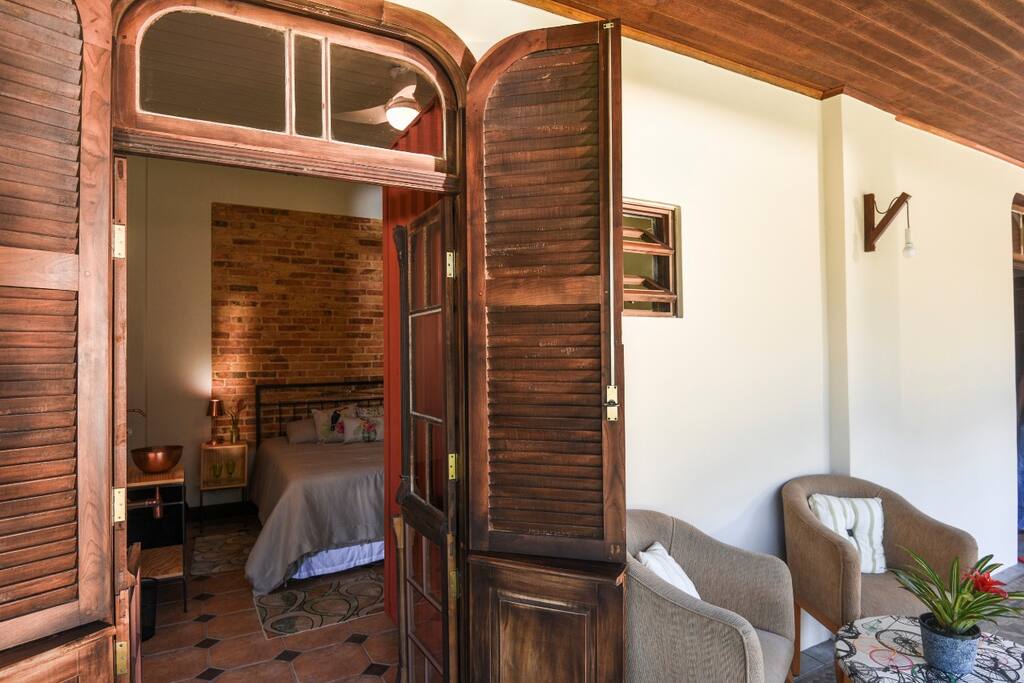 Suite Estação Graciosa vista da varanda (Foto: Daniel Chiacos)