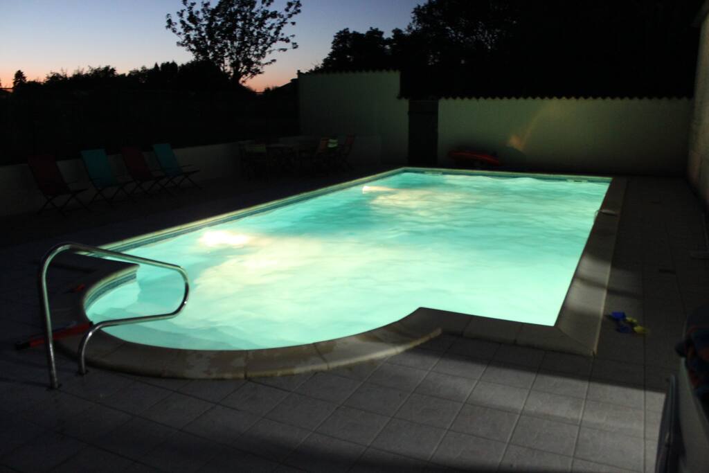 Night time swimming