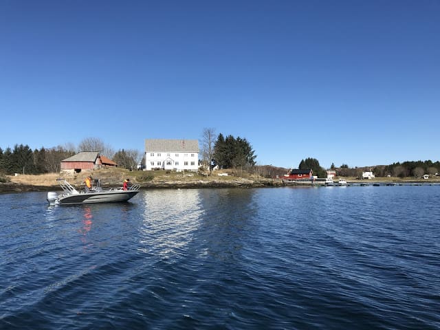 Holiday home Hitra, Dolmøy. Possibility to rent boats.
