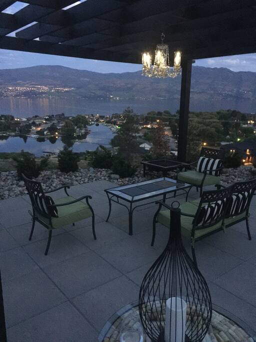 Rear patio & pergola