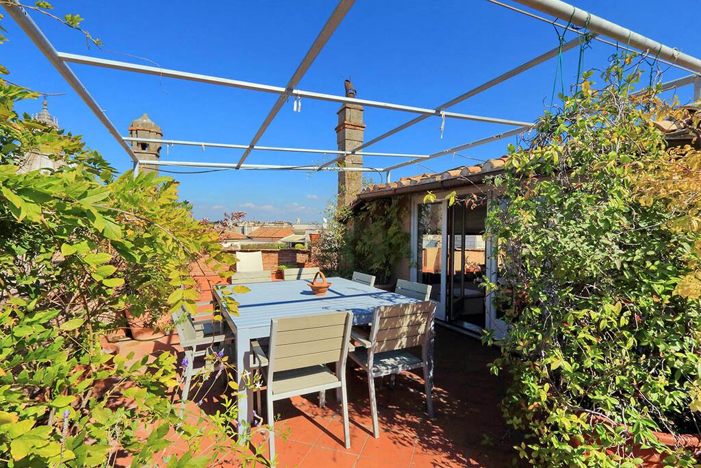 Large terrace
