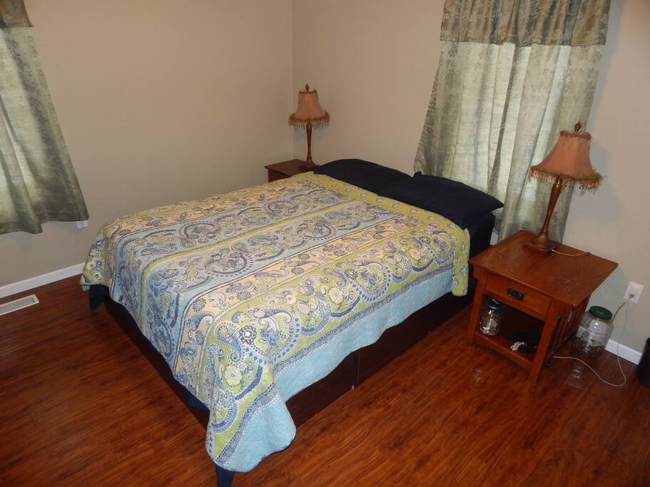 Bedroom #1 with queen bed