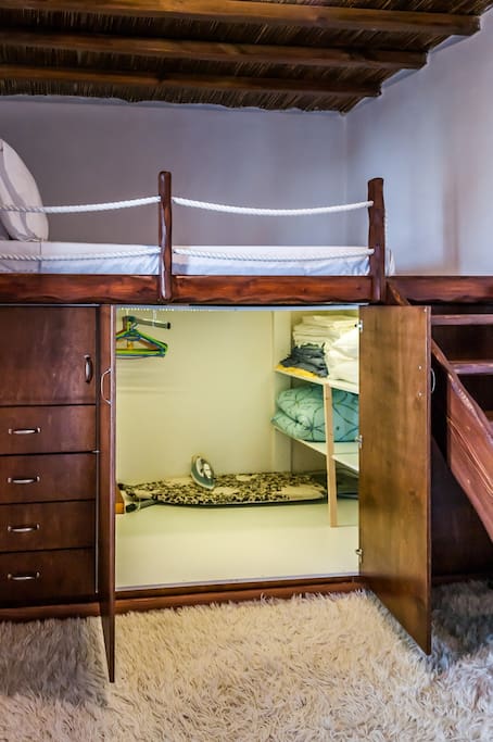Closet under the bed