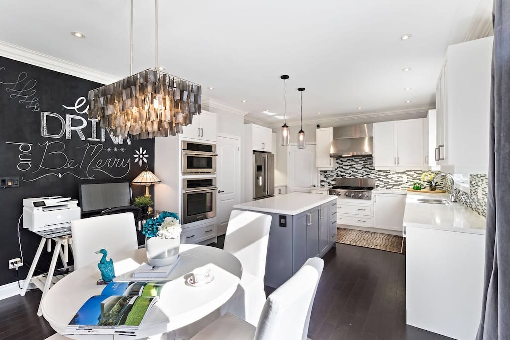 Open concept chef dream kitchen