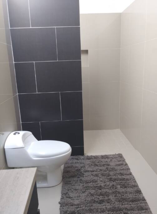 Baño completo en recámara 1